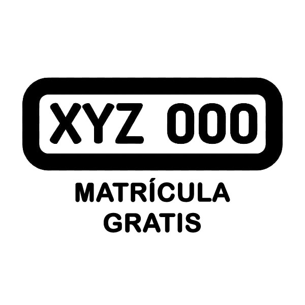 Matrículación Gratis